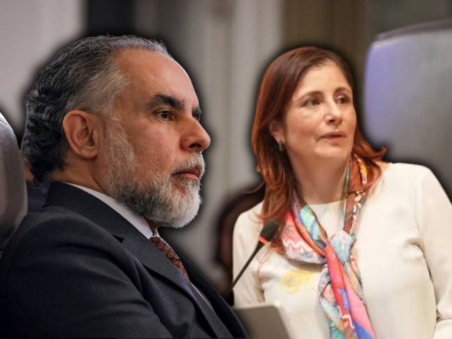 Armando Benedetti e Iris Marín