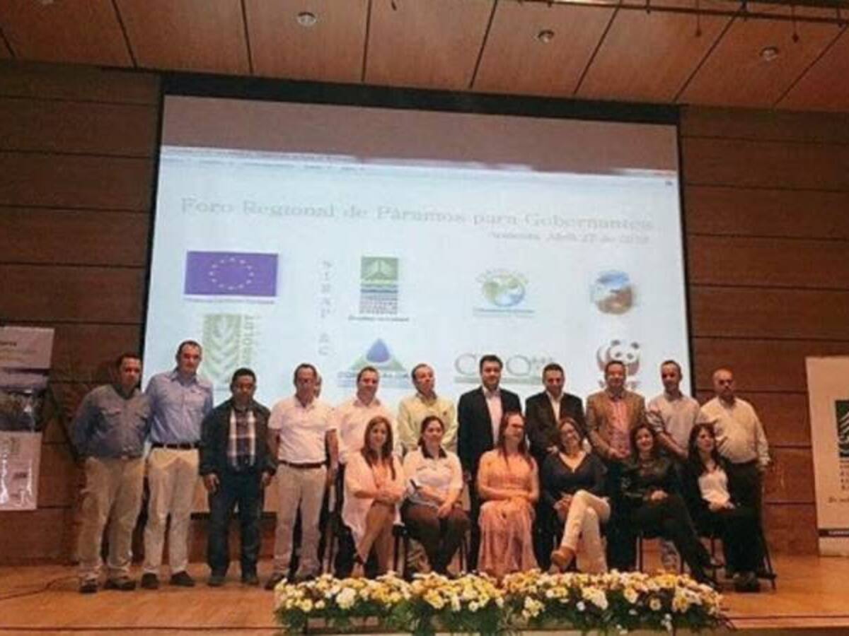 Pacto para proteger los páramos y los nevados en el eje cafetero se firmó en Armenia