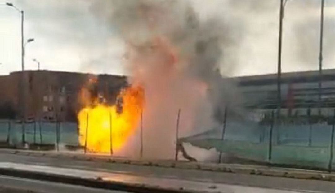 Transmilenio hoy: suspende operación en el portal Américas tras explosión