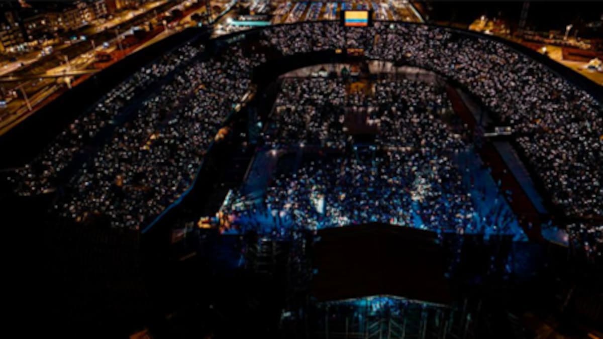 Conectando Corazones: Más de 40 mil almas unidas en oración y música en El Campín