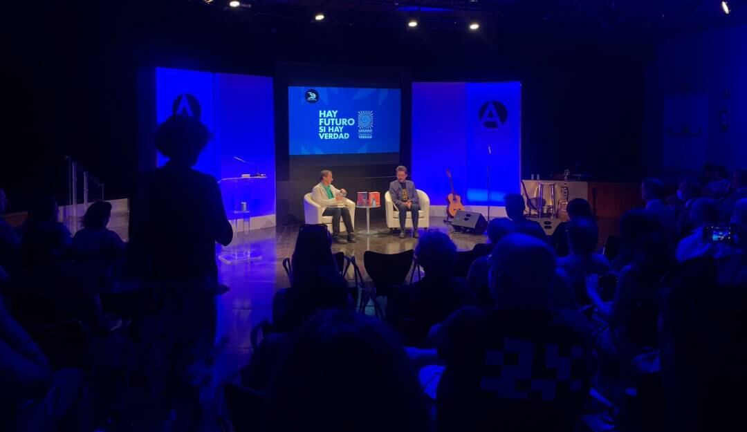 Presentación del informe de la Comisión de la Verdad en Madrid. Foto: Getty