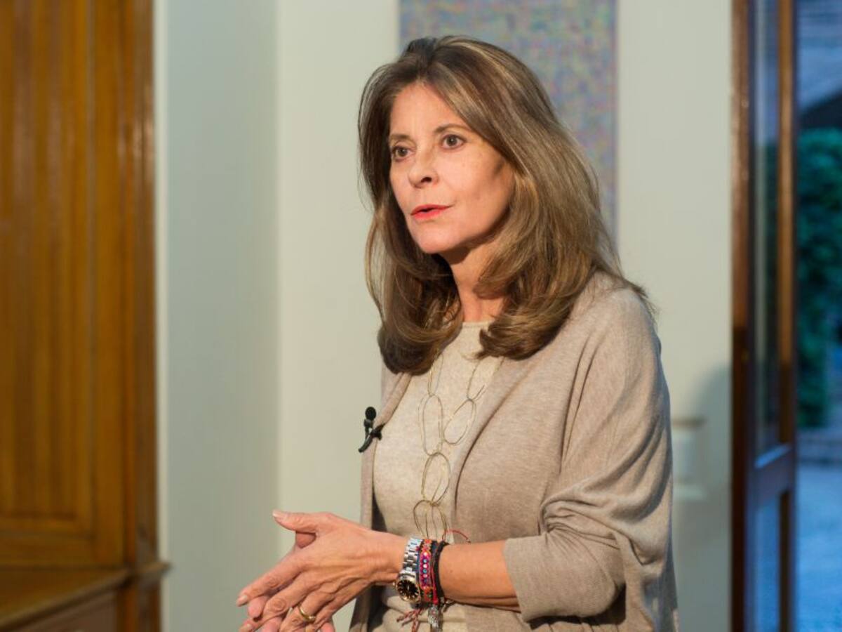 Marta Lucia Ramírez rechazó violencia contra las mujeres en medio del paro