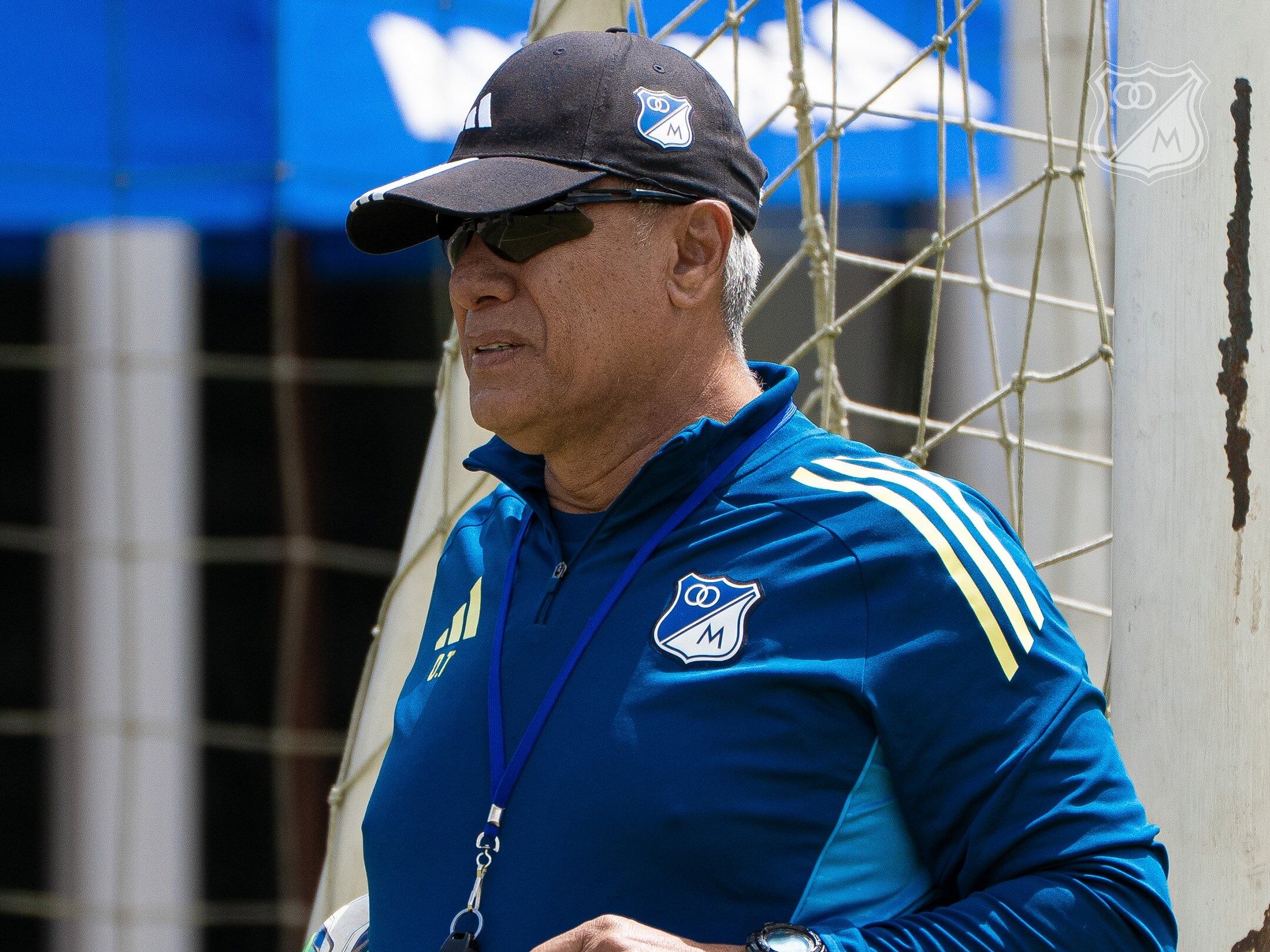 Hernán Torres, DT de Millonarios / Twitter: @Millosfcoficial.