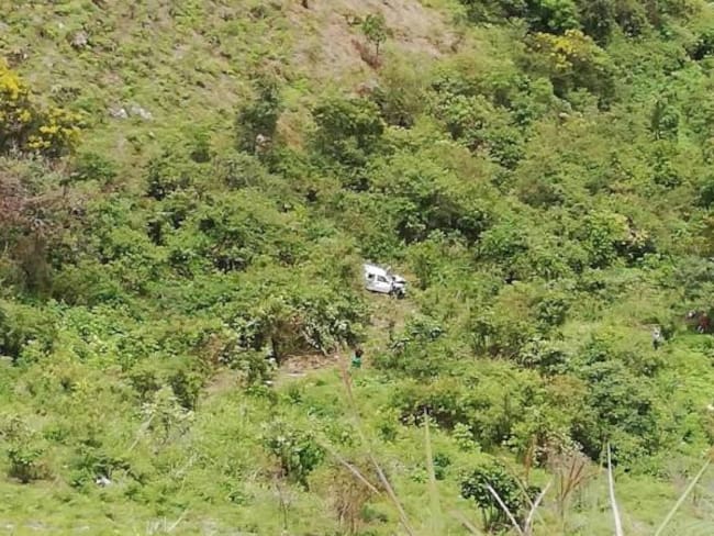 Accidente Páez- Cauca.  6 muertos y 10 heridos.