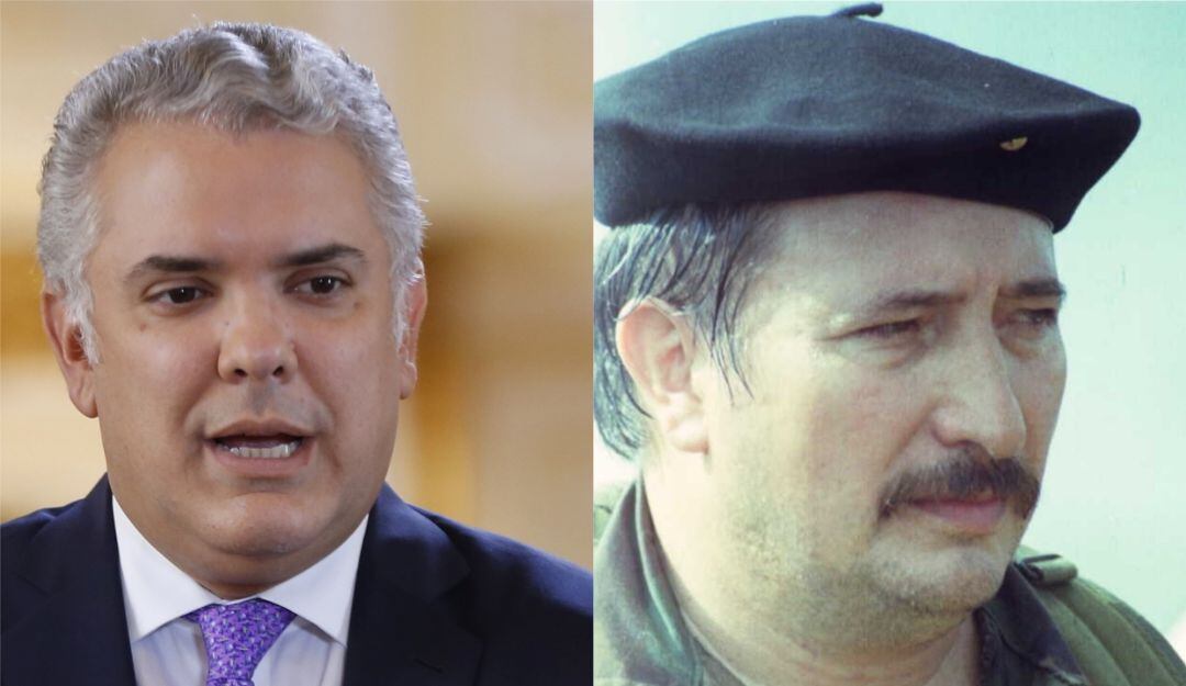 Iván Duque y 'Mono Jojoy'