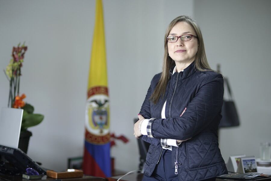 Carmen Ligia Valderrama hizo un balance sobre la gestión de su cartera para recuperar los 70.000 millones de pesos de Centros Poblados
