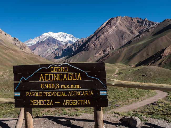 Cerro de Aconcagua. Foto: Getty Images.