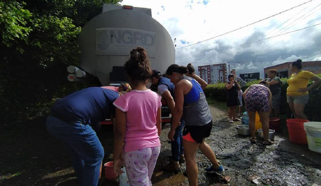 Suministro de agua potable
