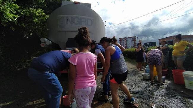 Suministro de agua potable