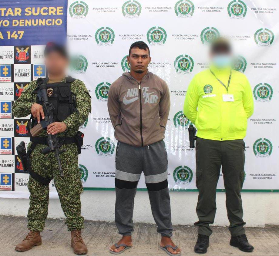 Abel Jaraba, capturado/Foto Policía.