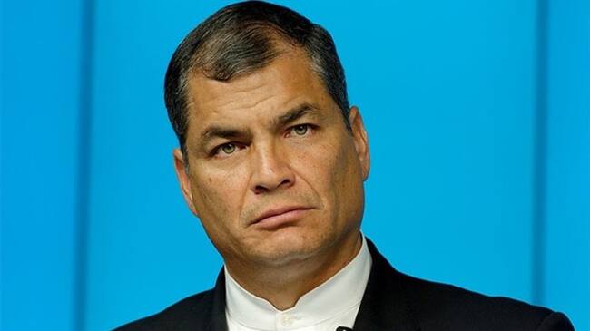 Correa califica de golpe de estado consulta popular planteada por Moreno. Foto: Getty Images