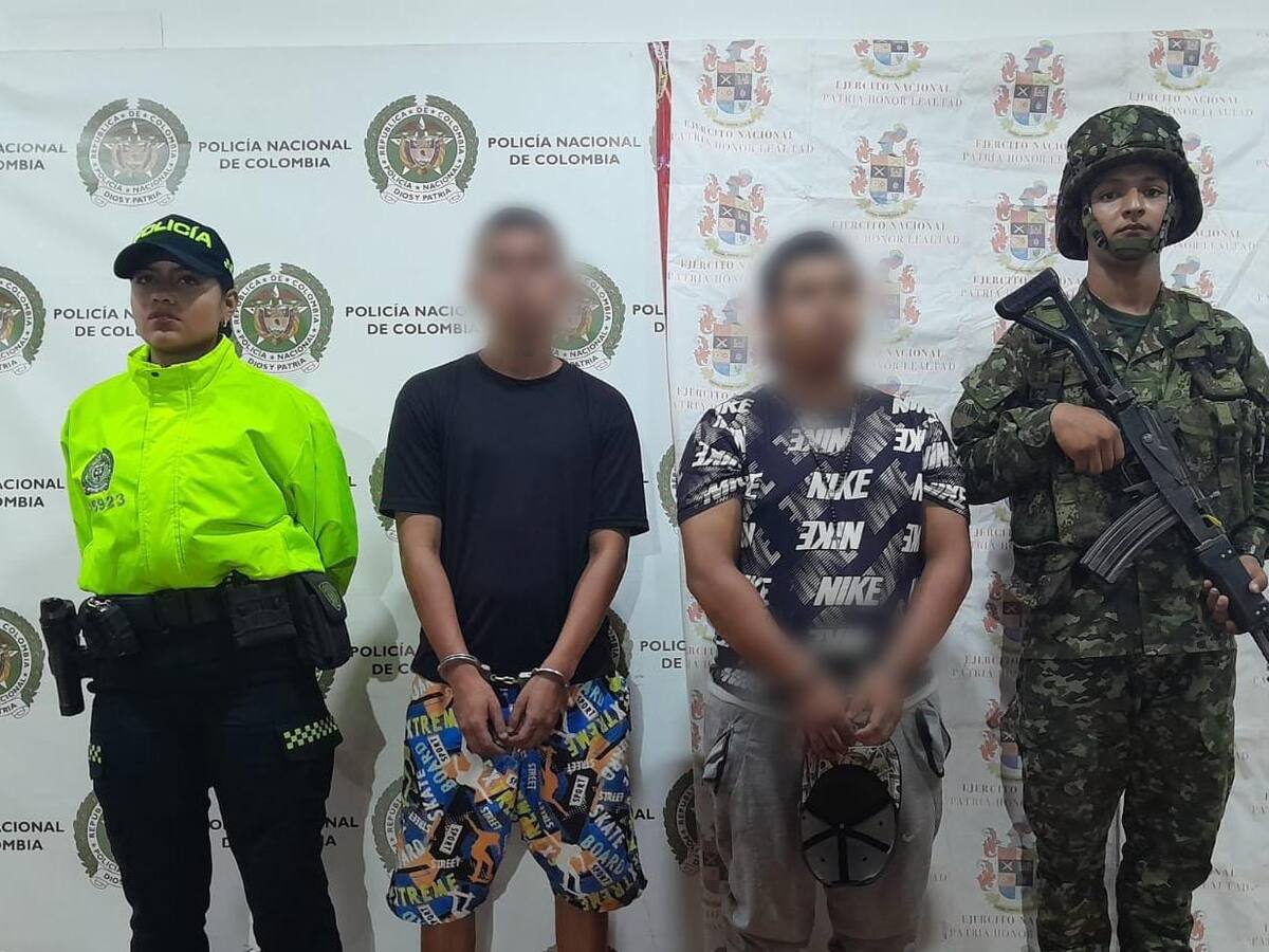 Así cayeron dos implicados en ataque a bala en Chaparral, Tolima