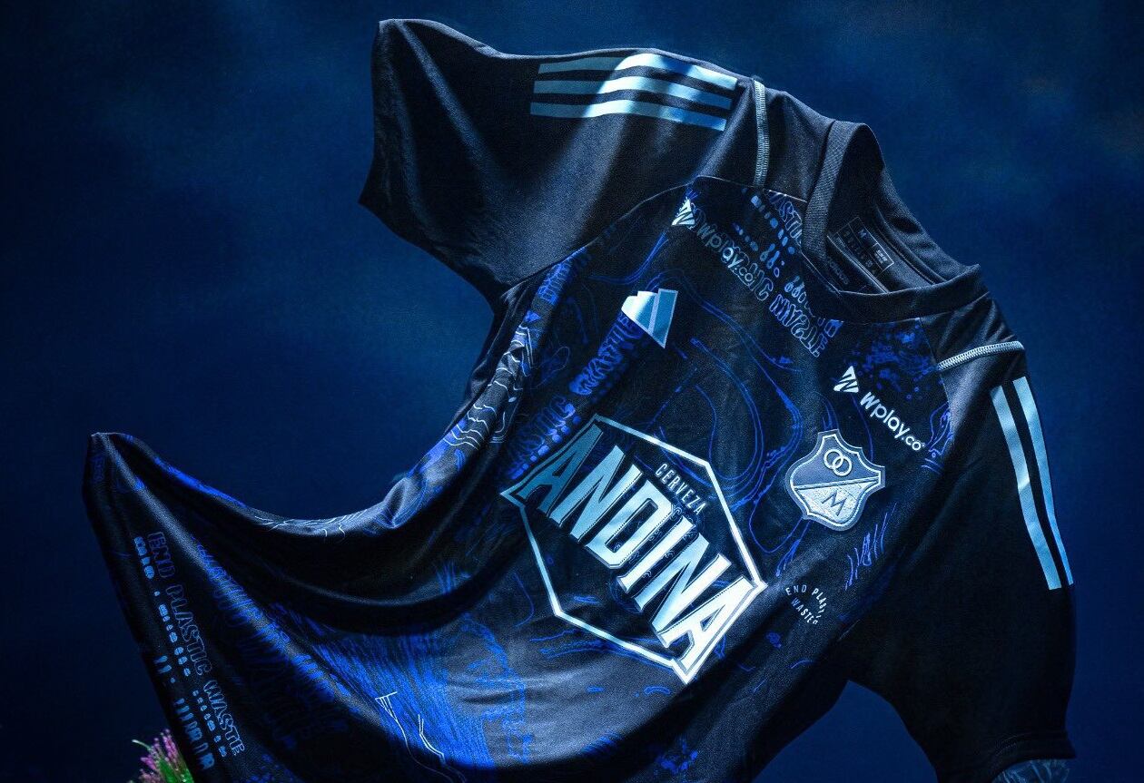 Nueva indumentaria sostenible de Millonarios. / @Adidas