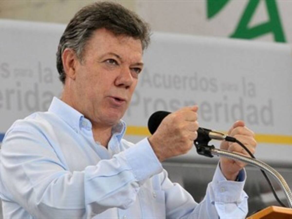El presidente Santos ingresará a primera hora para ser operado en la Fundación Santa Fe