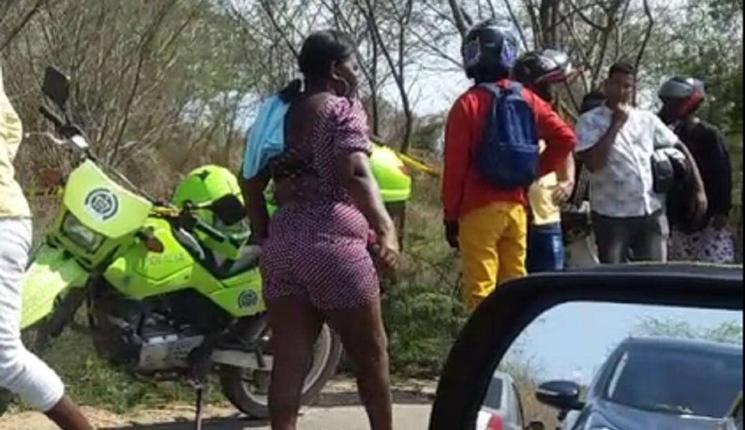 El accidente ocurrió diagonal al puente El Cayao