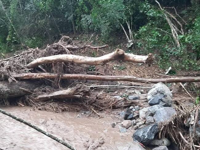 Veredas como Santa Bárbara Alta, Santa Bárbara Baja y Pantanos. Foto Redes Sociales.