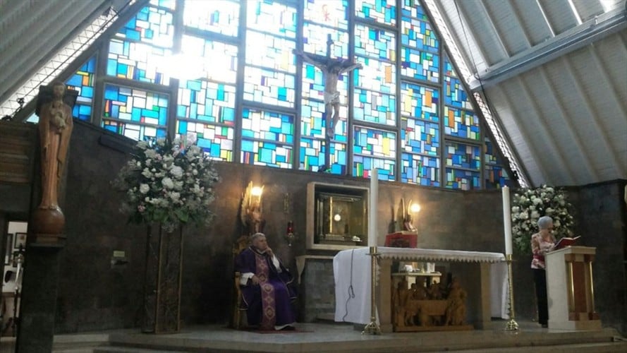 Parroquia La Divina Eucaristía de Medellín. Foto: La W/ Evelyn Ortiz.