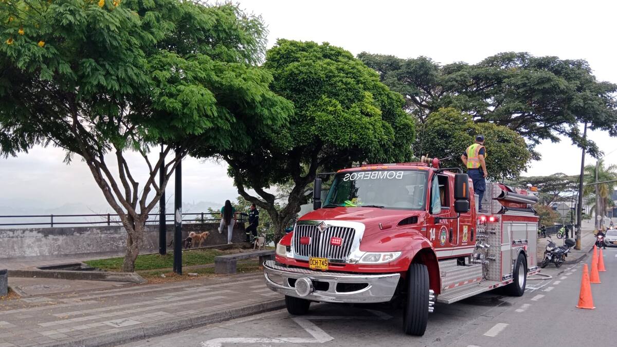 David Echeverry coodinador ejecutivo de Bomberos