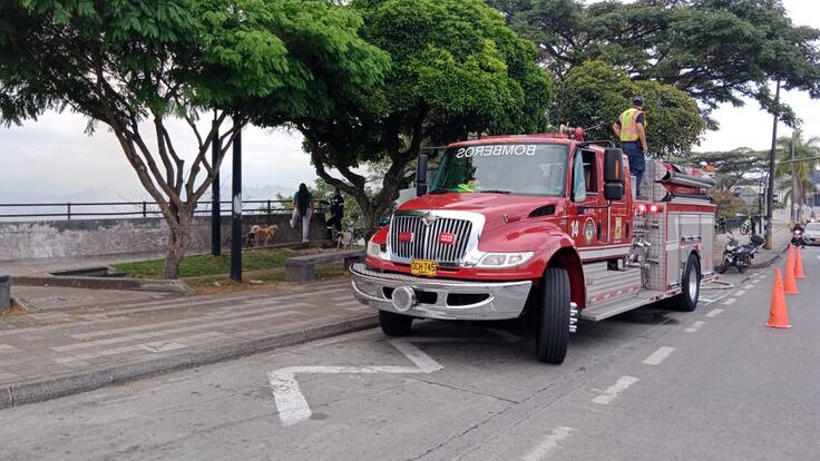 David Echeverry coodinador ejecutivo de Bomberos