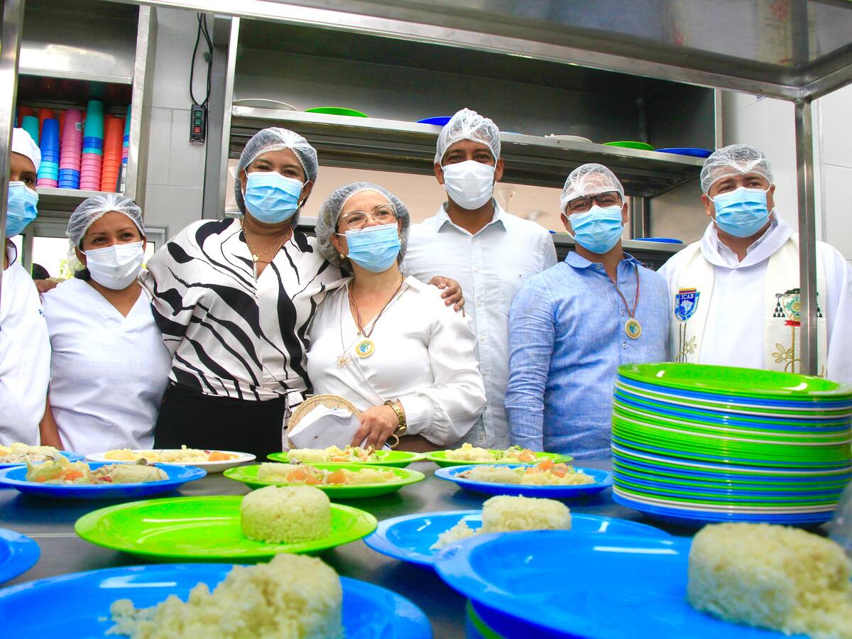 Inauguran nuevo comedor en colegio de Malambo que beneficiará a 480 estudiantes