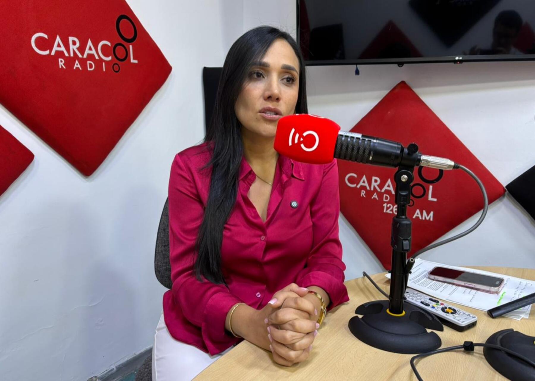 Katherine Rengifo, secretaria de Salud del Tolima. 