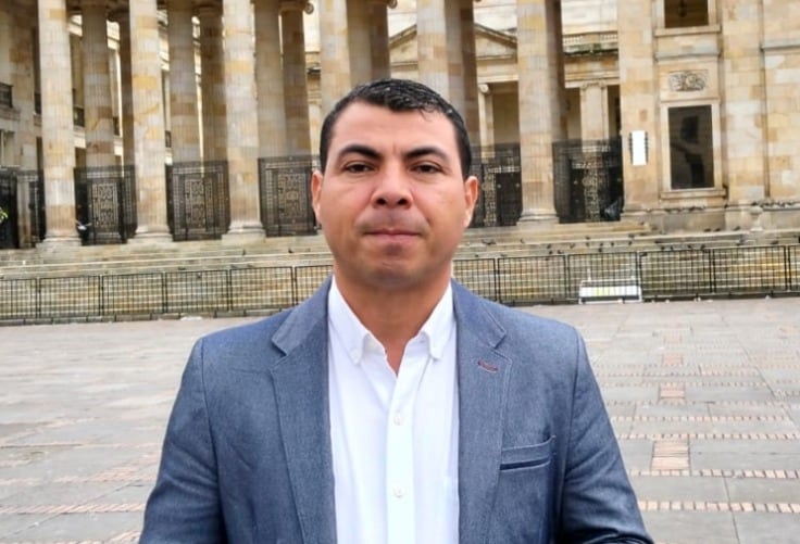 Andrés Vásquez, candidato al Senado. Foto: Redes sociales