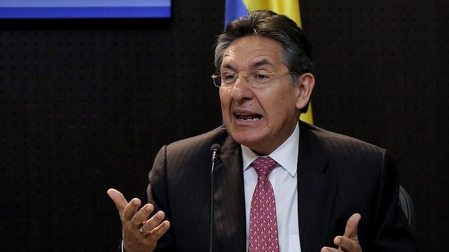 Desde Ecuador, el fiscal general Néstor Humberto Martínez señaló que los investigadores del ente acusador en Colombia detectaron más de 100 bienes de las Farc en el país vecino. Foto: Colprensa