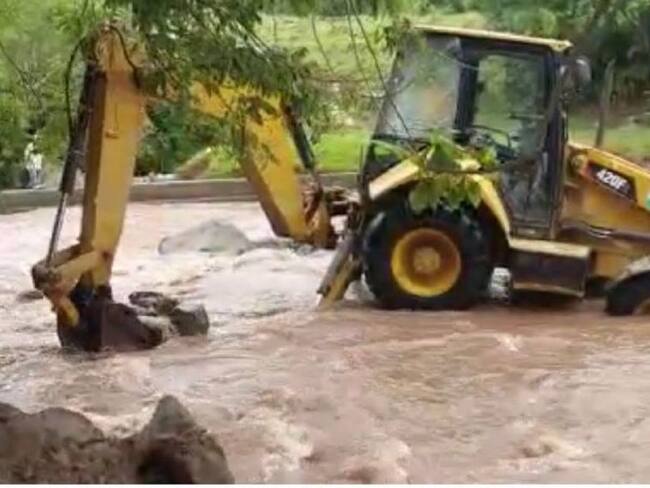 Varios sectores afectados por las lluvias en Supía, Caldas. Crédito: Alcaldía de Supía, Caldas.