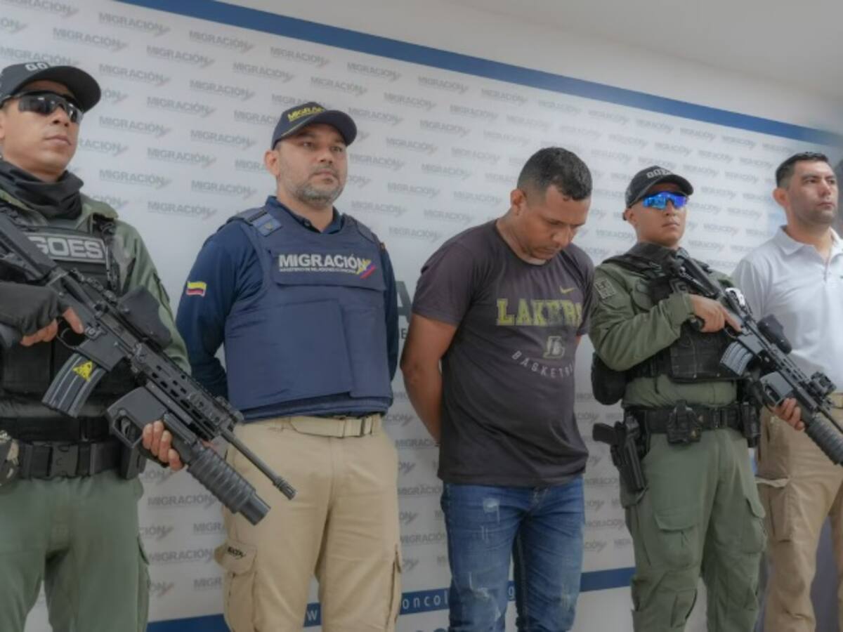 Fue expulsado presunto cabecilla del Tren de Aragua solicitado por terrorismo