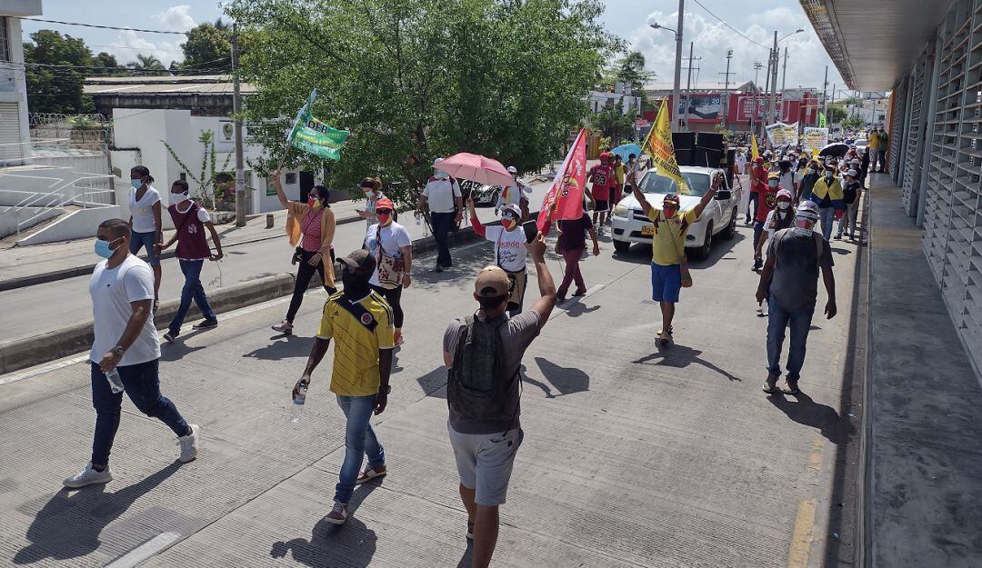 La protesta iniciará en el Castillo San Felipe y luego se tomará algunos barrios como El Espinal, Pie del Cerro, Nariño y Lo Amador