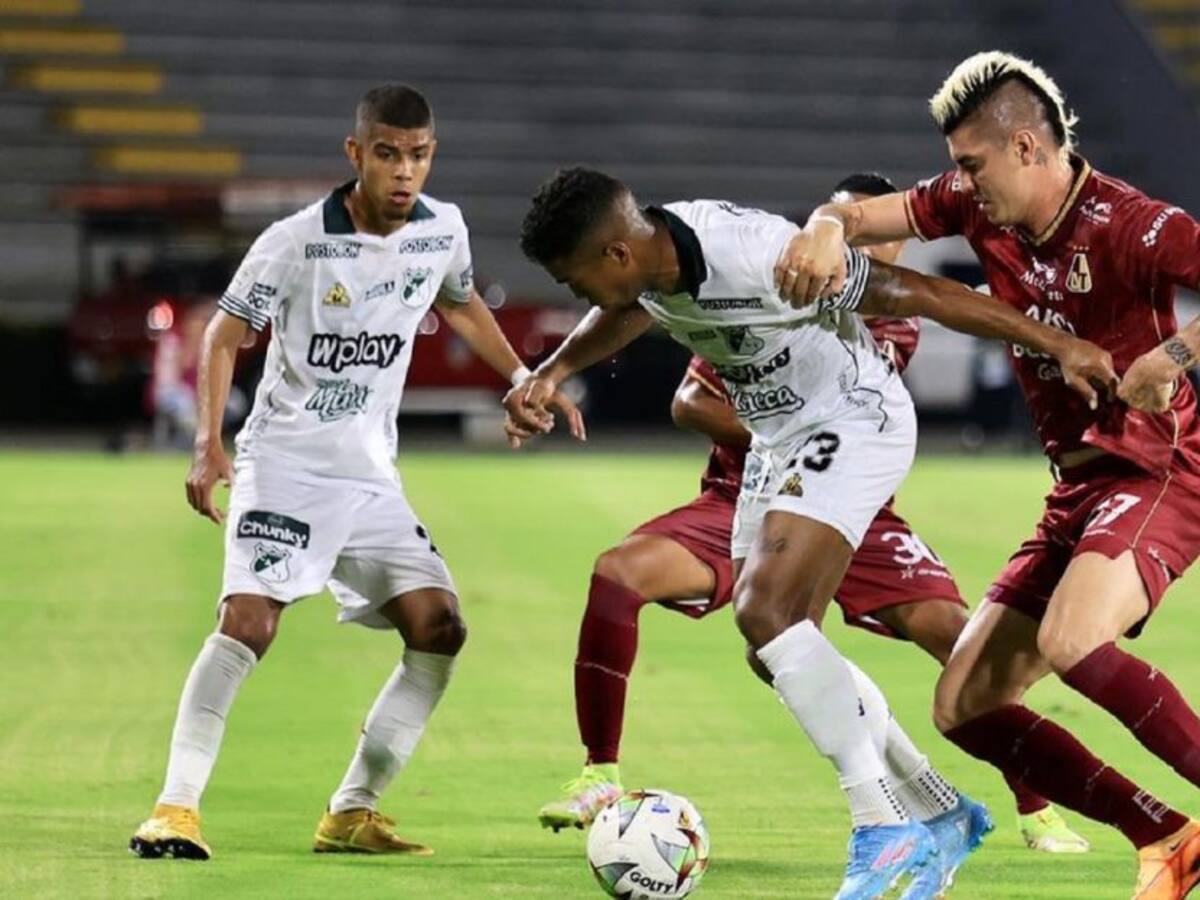 Tolima vence al Cali en el estreno de Mayer Candelo