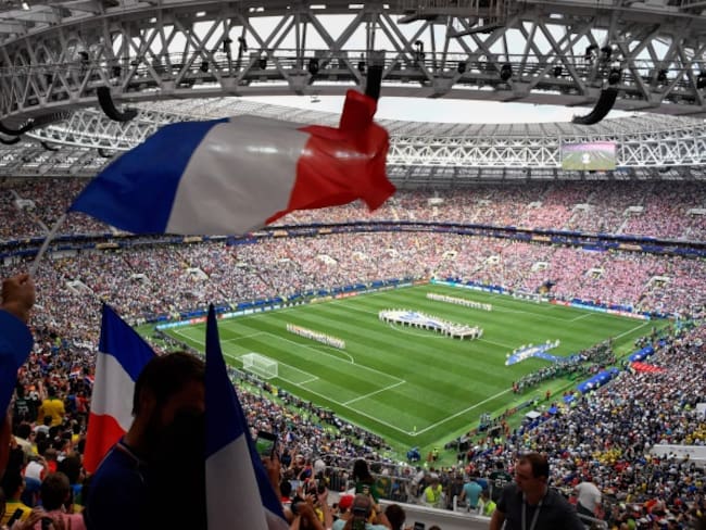 En imágenes: la final mundialista entre Francia y Croacia