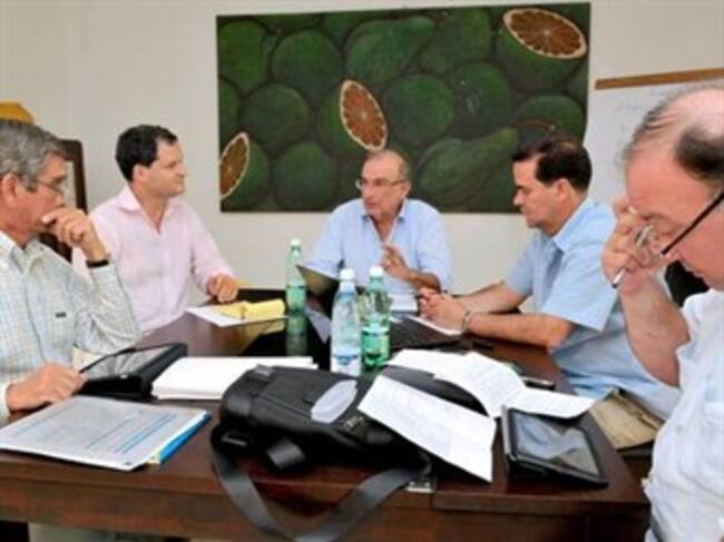 Para hacer política, las Farc deben renunciar a las armas. Foto: Presidencia