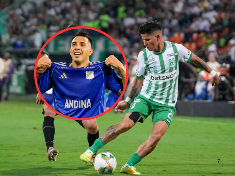 Grave acusación de Jorman Campuzano contra Rodrigo Contreras, tras Nacional vs Millonarios de Copa / Colprensa y Jaiver Nieto