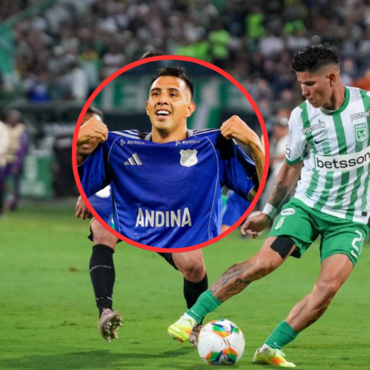 Grave acusación de Jorman Campuzano contra Rodrigo Contreras, tras Nacional vs Millonarios de Copa