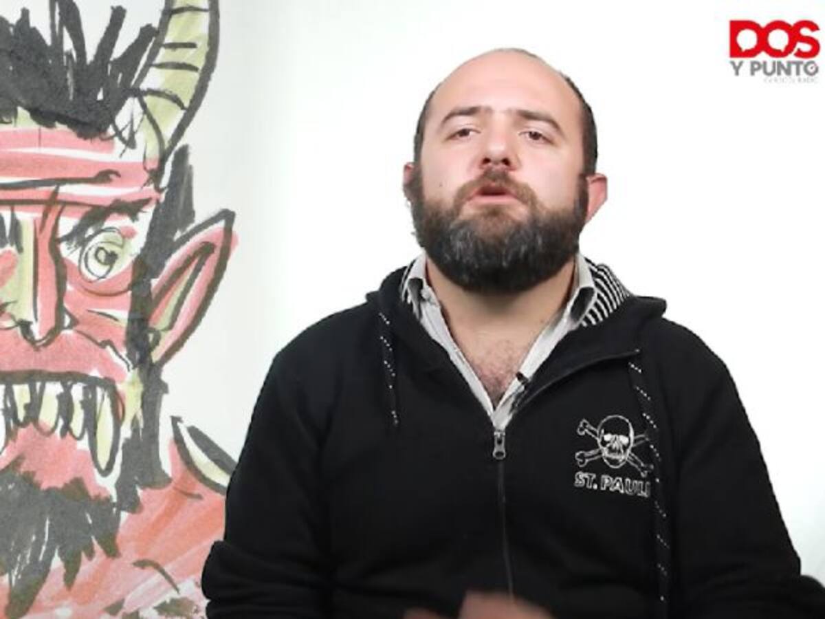 La representación de un demonio