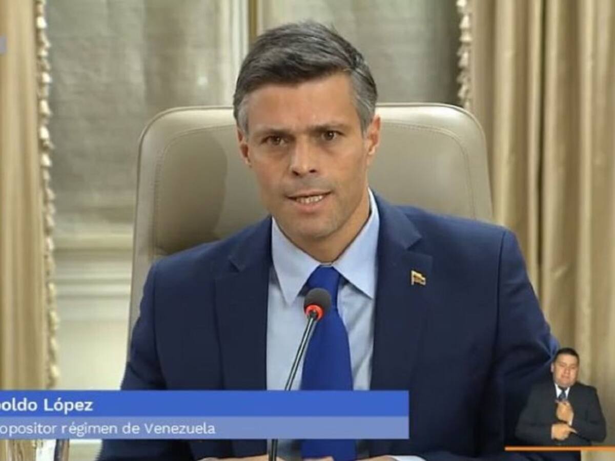 Críticas a Duque por invitar a Leopoldo López a su programa diario