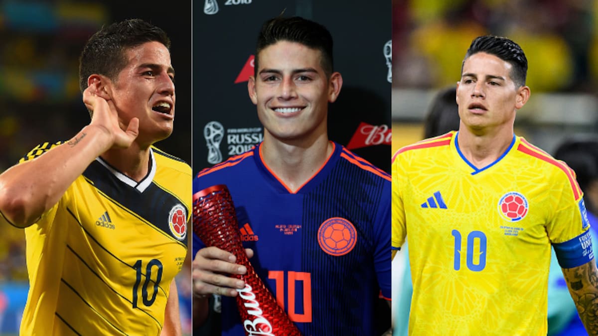 ¿Qué tan bueno fue el Mundial 2026 para James Rodríguez? Comparación de partidos con 2014 y 2018
