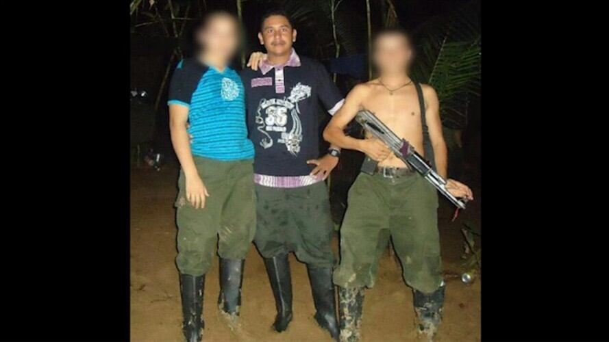 Alias Niño era buscado por porte ilegal de armas de uso restringido de las Fuerzas Militares. Foto: Policía Nacional