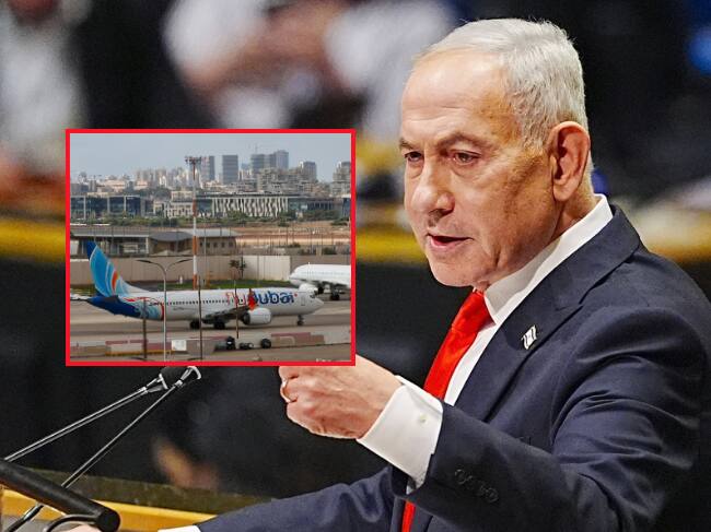 Netanyahu apunta a que uno de los pilotos intentó estrellar el avión de Flydubai. Getty Images