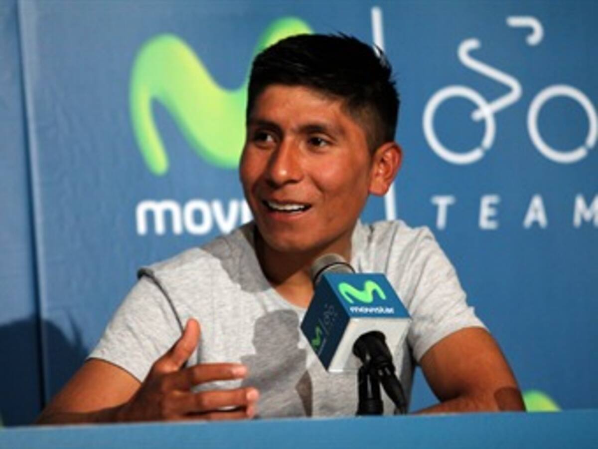 "Hay una gran esperanza con la participación de Nairo en el Tour"