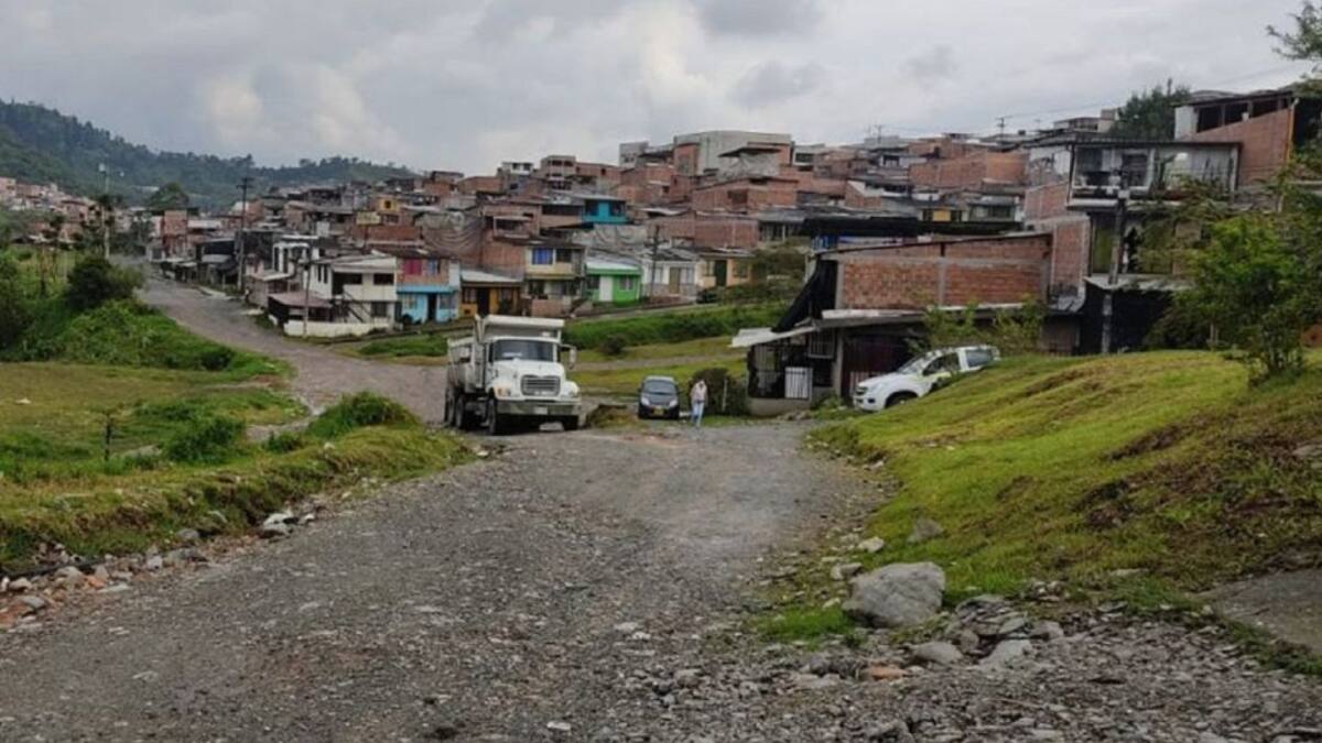 Calles cerradas en Bosques de Norte de Manizales por reparación de las vías