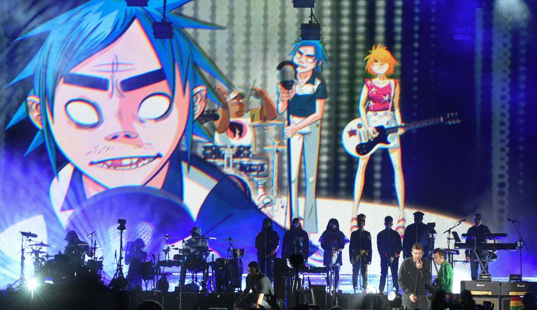 Gorillaz estará todos los sábados de febrero en el show láser del Planetario de Bogotá