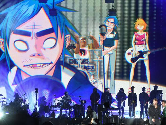 Gorillaz estará todos los sábados de febrero en el show láser del Planetario de Bogotá