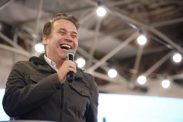 Nelson Polanía, talento de La Luciérnaga durante el Festival de las Ideas 2023