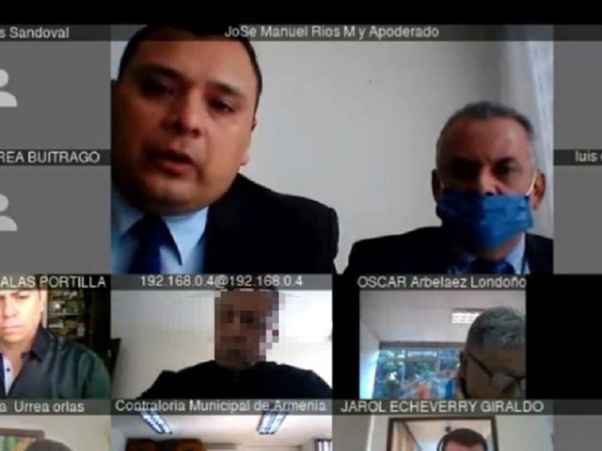 Hoy se reanuda la audiencia contra el alcalde suspendido de Armenia