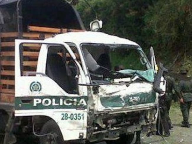 Dados de alta 21 policías heridos en accidente en carretera de Boyacá