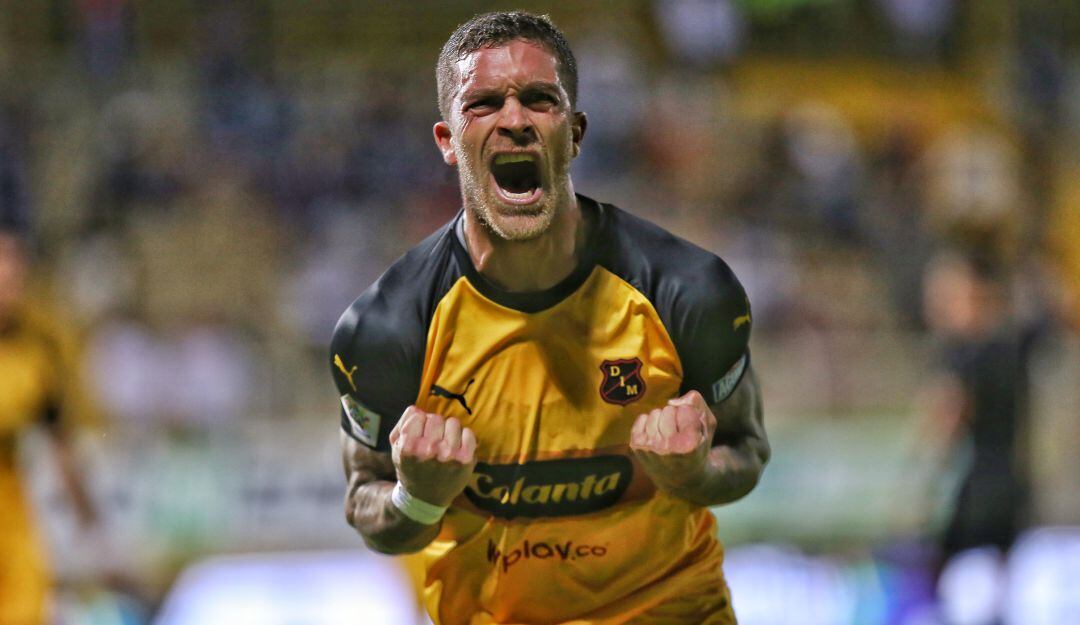 Adrián Arregui en un partido ante Equidad en 2019