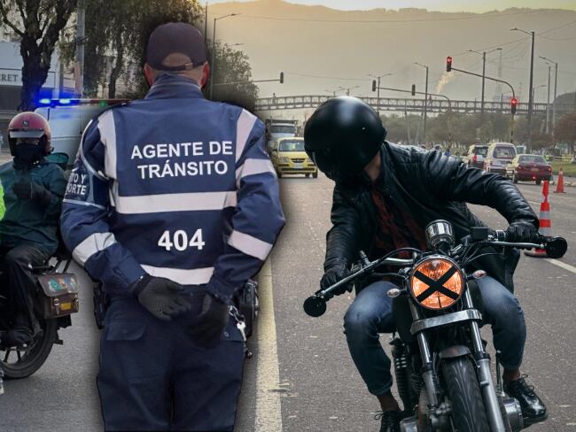 Motociclistas ya no podrán recibir esta multa por parte de los agentes de tránsito // Caracol Radio