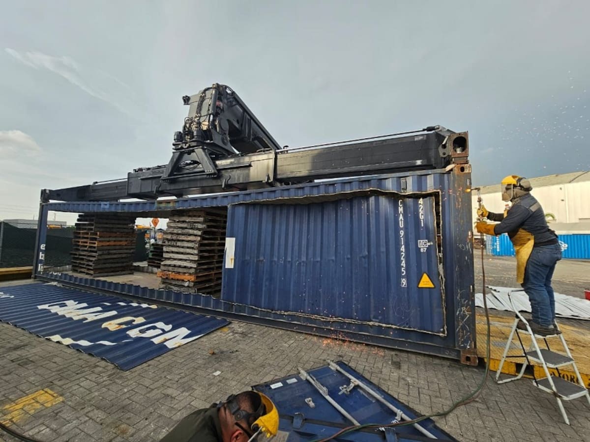Cayó contenedor con 54 kilos de cocaína que iba a ser enviado a España desde Cartagena